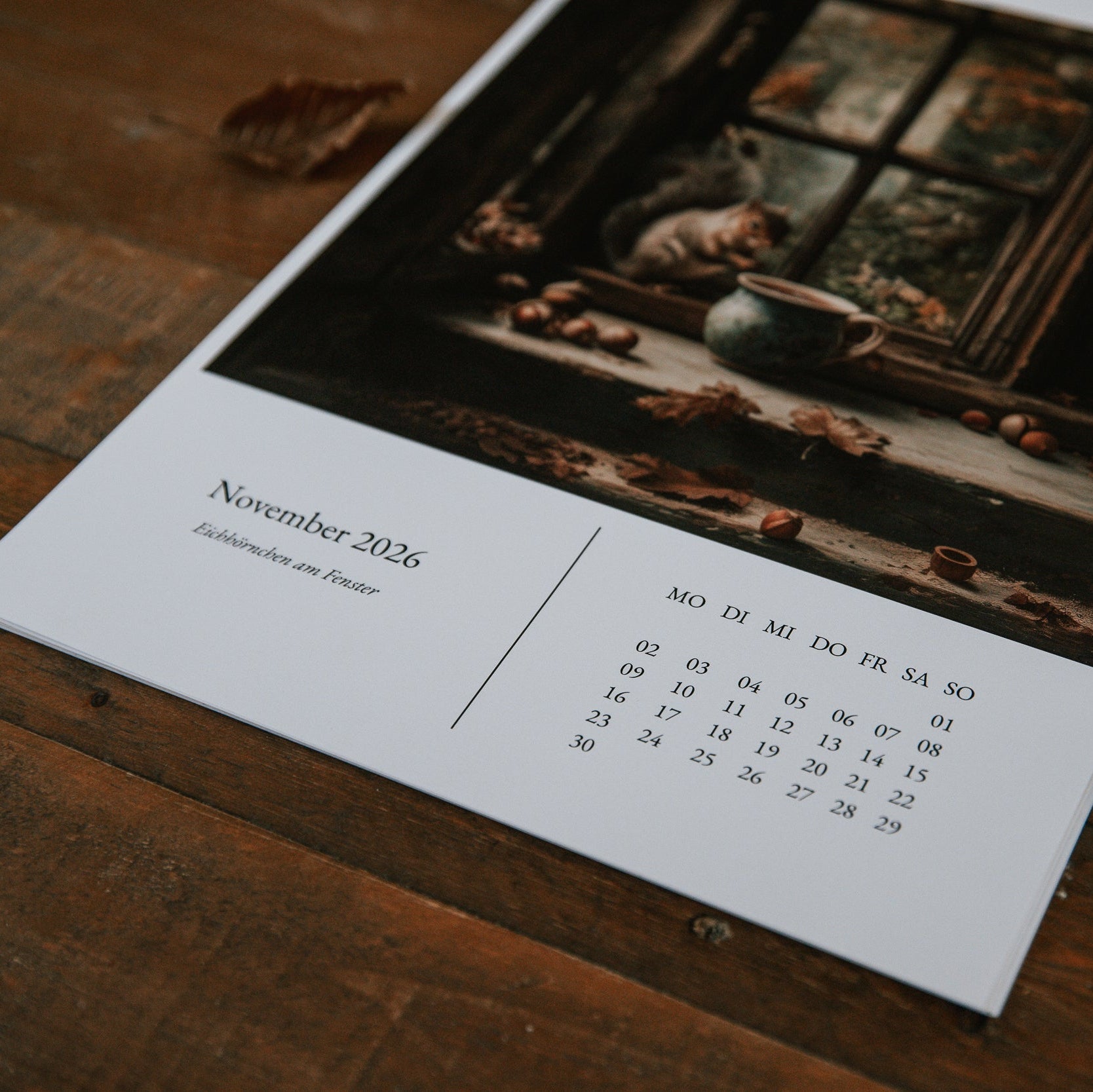 WANDKALENDER 2026 A3 - MAGISCHE JAHRESZEITEN