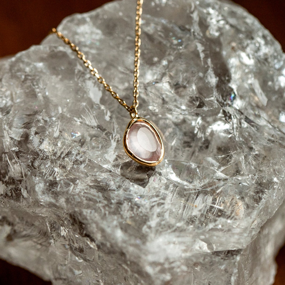 KETTE ROSENQUARZ