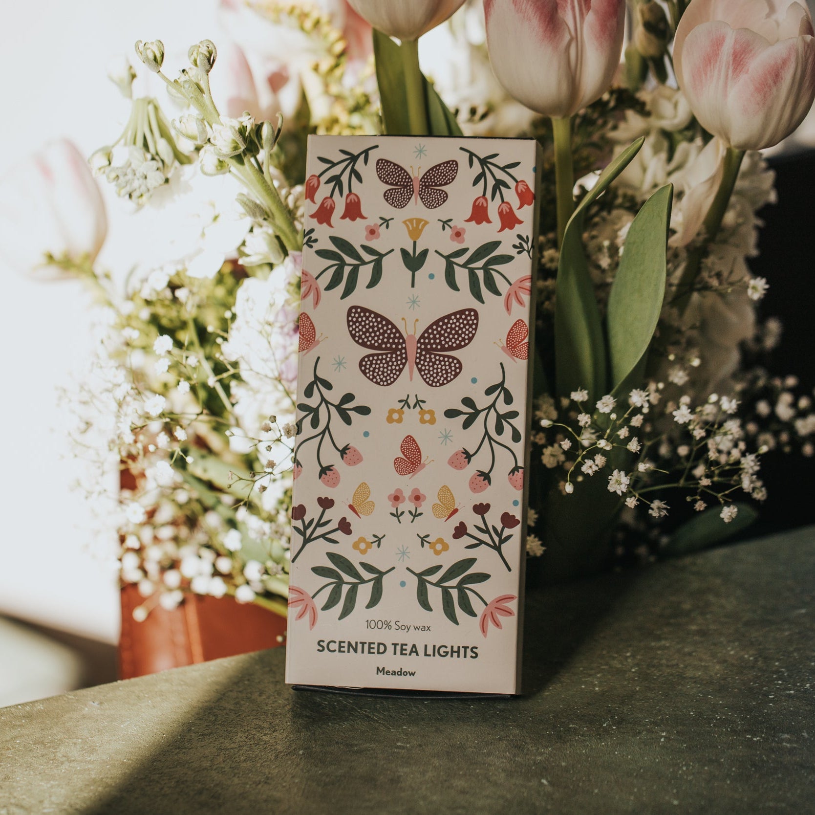 DUFT-TEELICHTER WIESENBLUME