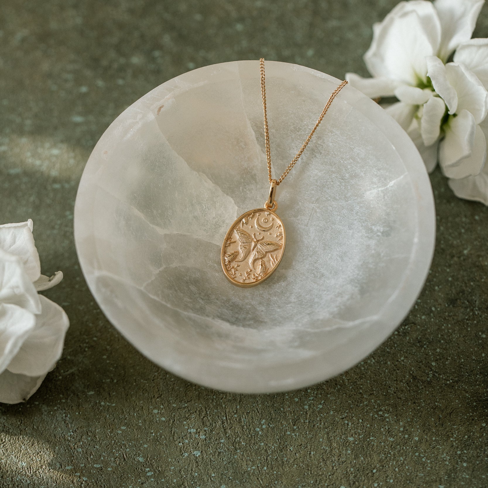 SCHMUCKSCHALE SELENIT GROSS