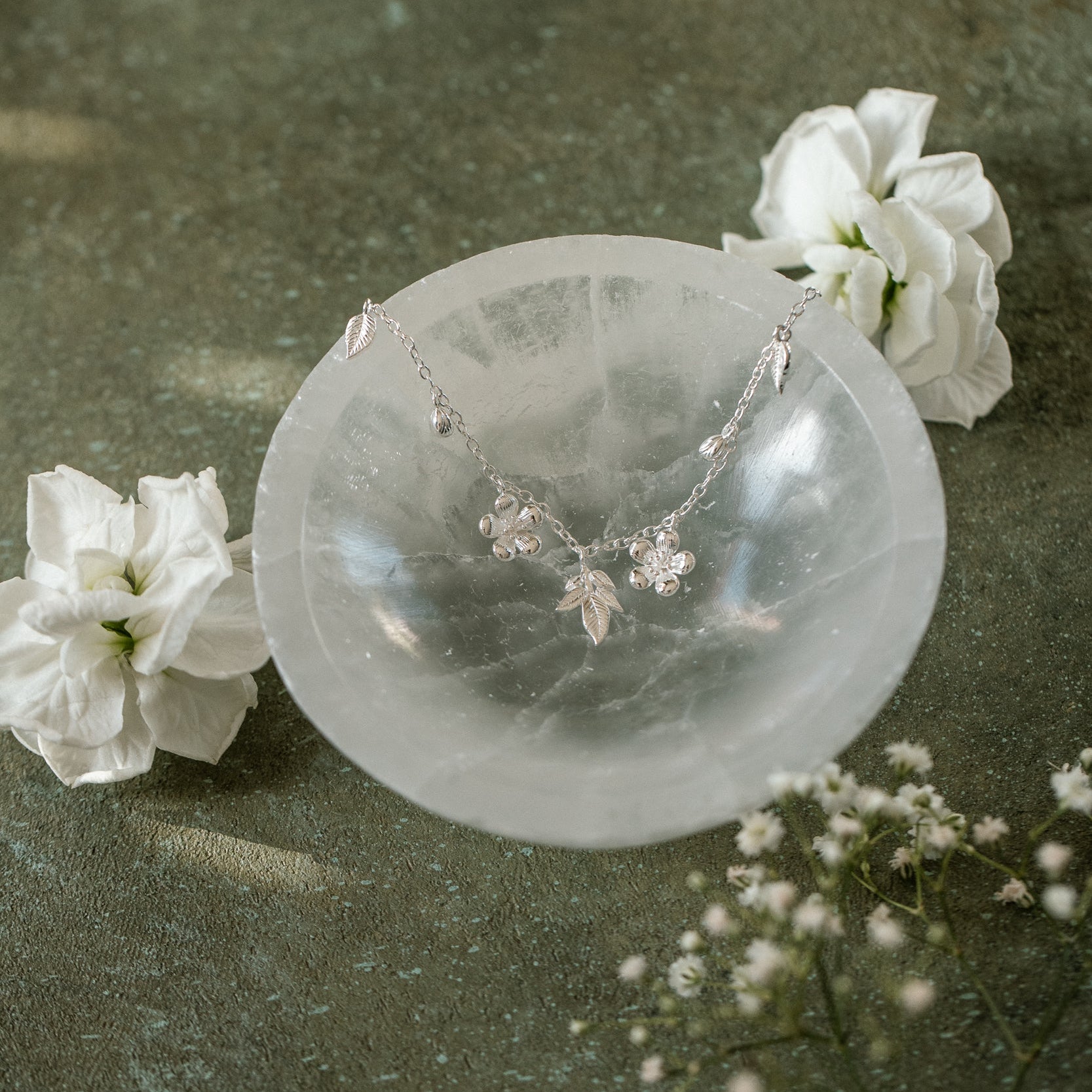 SCHMUCKSCHALE SELENIT GROSS