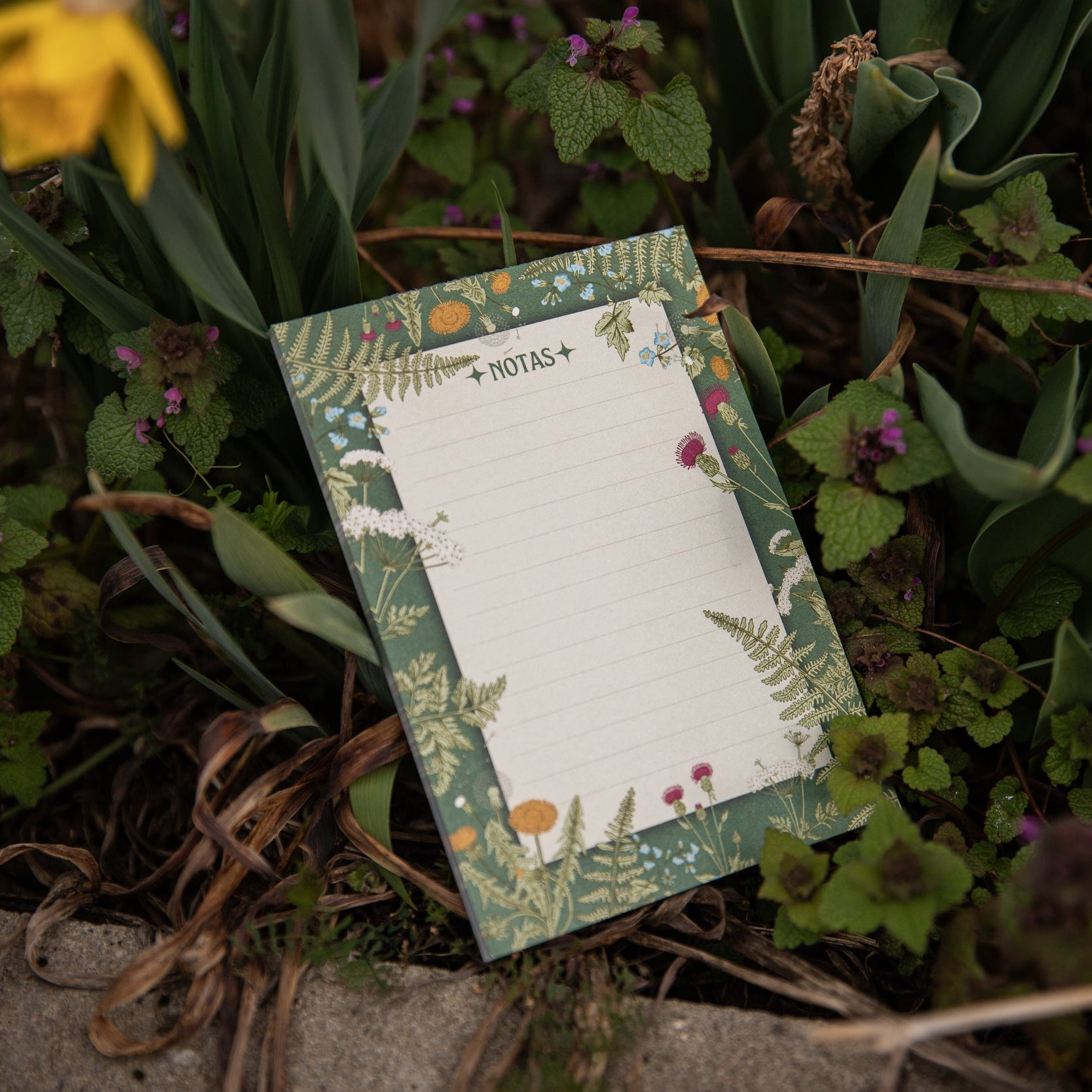 NOTIZBLOCK WILDBLUMENWIESE