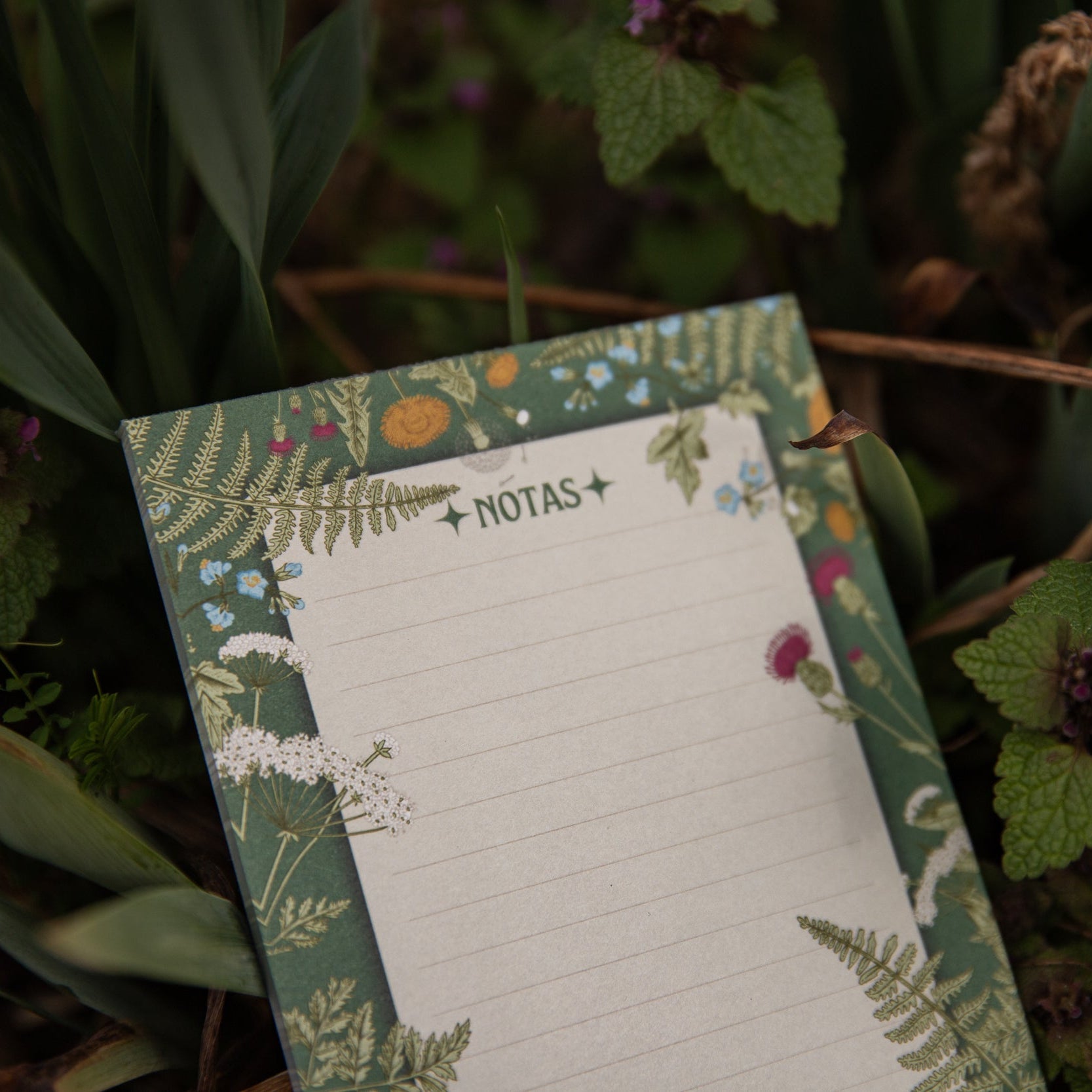 NOTIZBLOCK WILDBLUMENWIESE