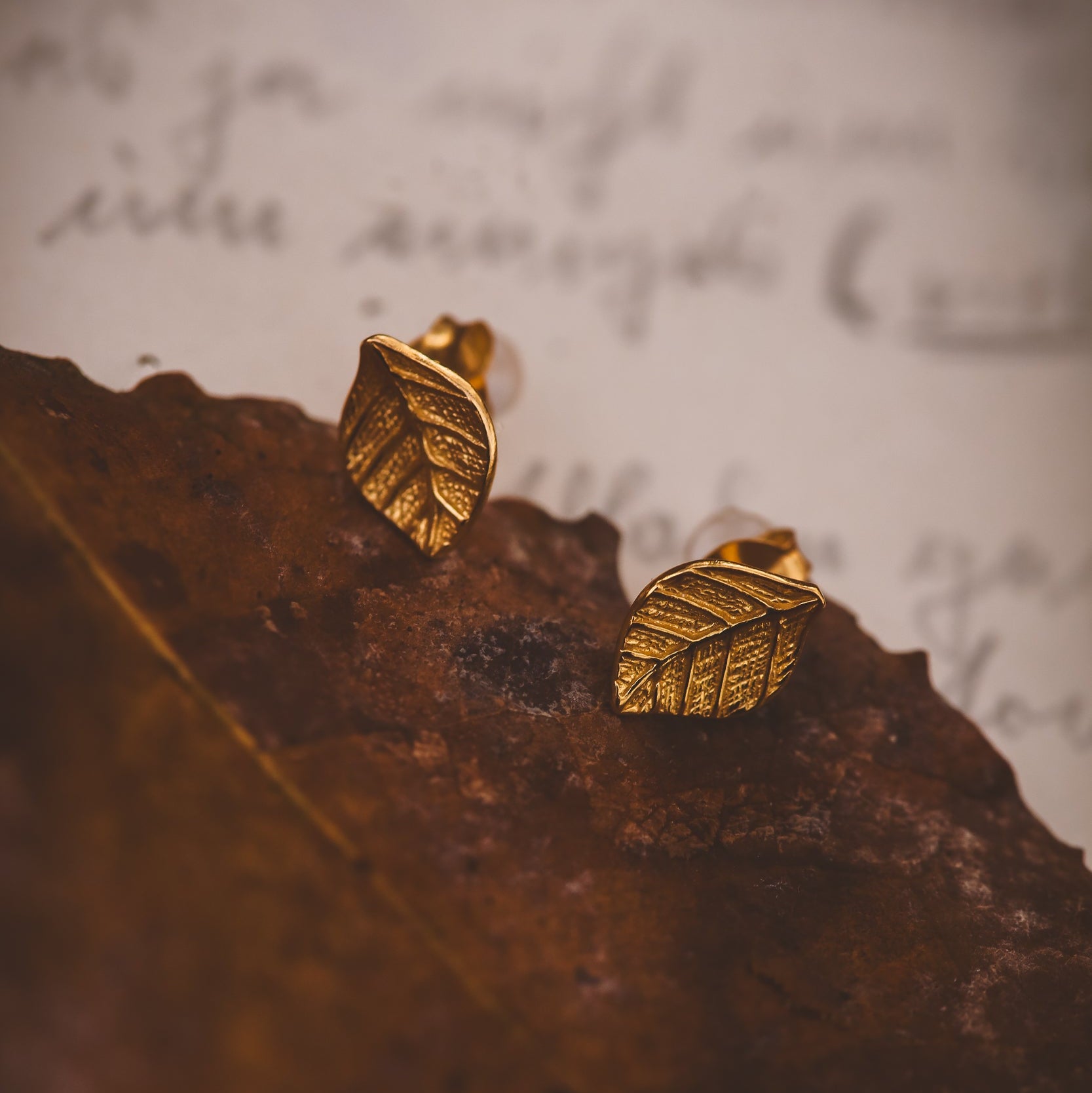 OHRSTECKER KLEINES BLATT