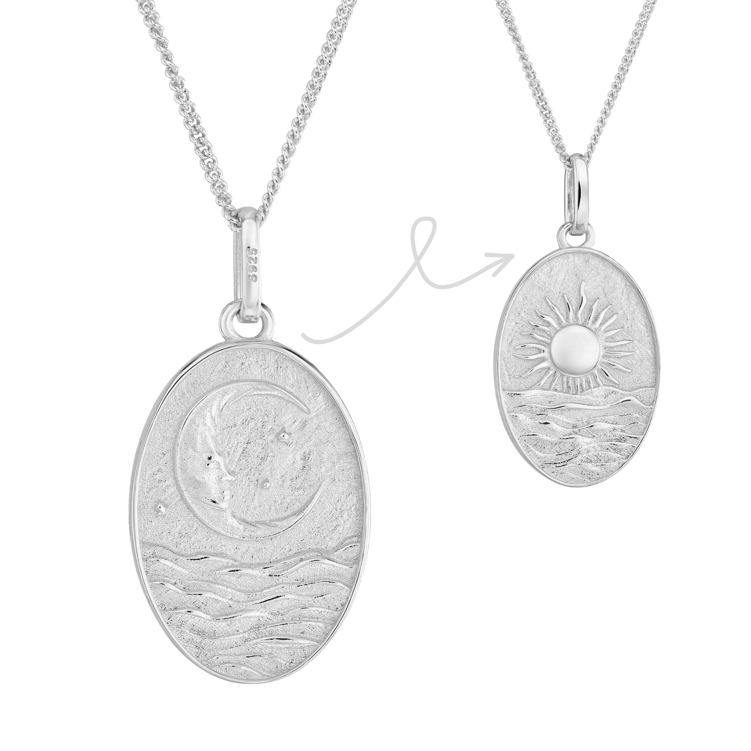 KETTE WENDE ANHÄNGER MOON & SOL II