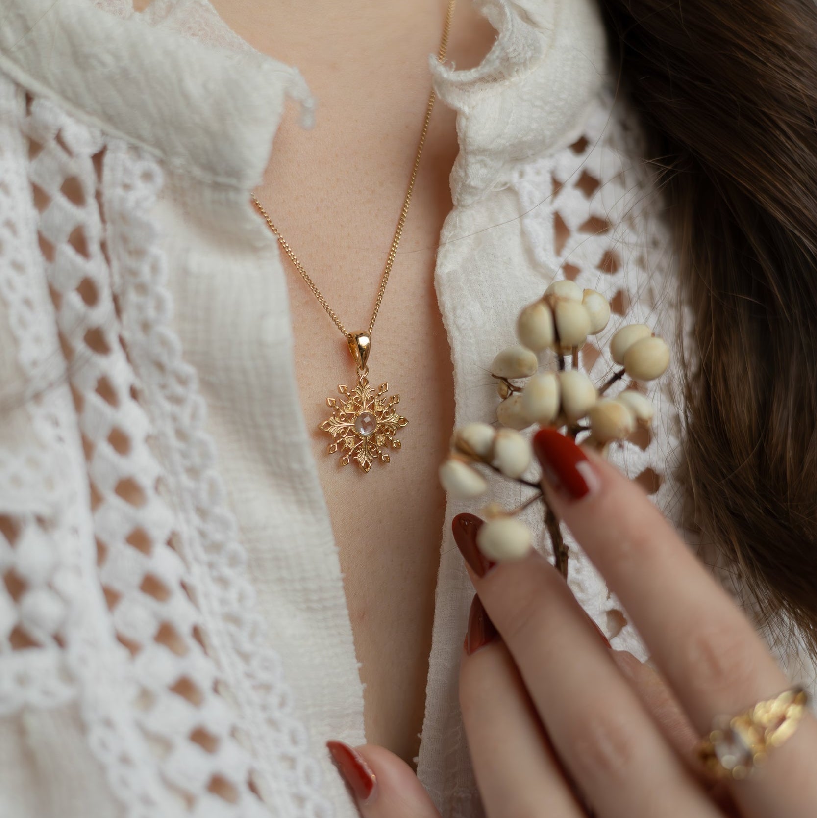 ANHÄNGER SNOEVA & BERGKRISTALL