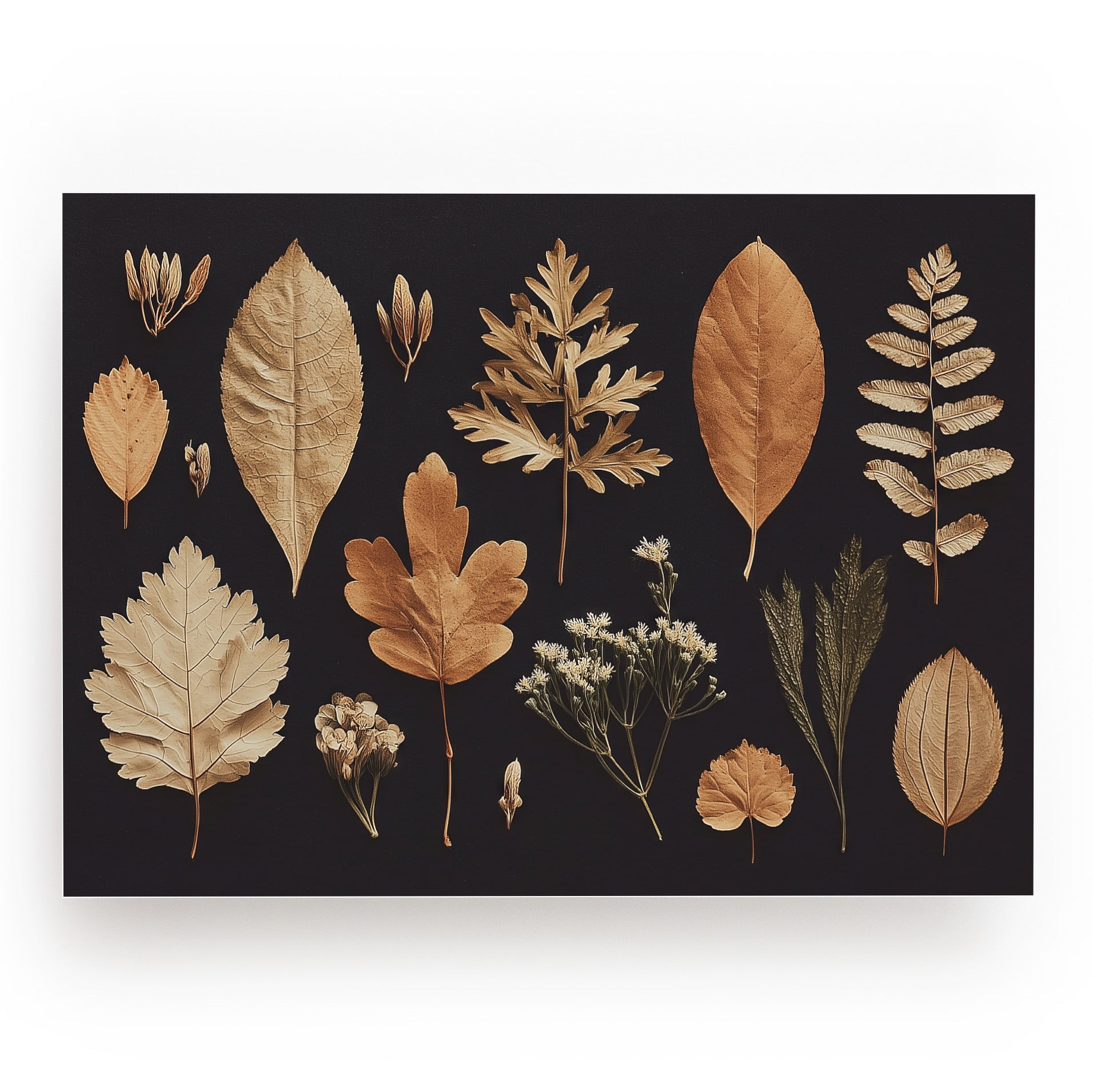 KUNSTDRUCK HERBSTBLÄTTER