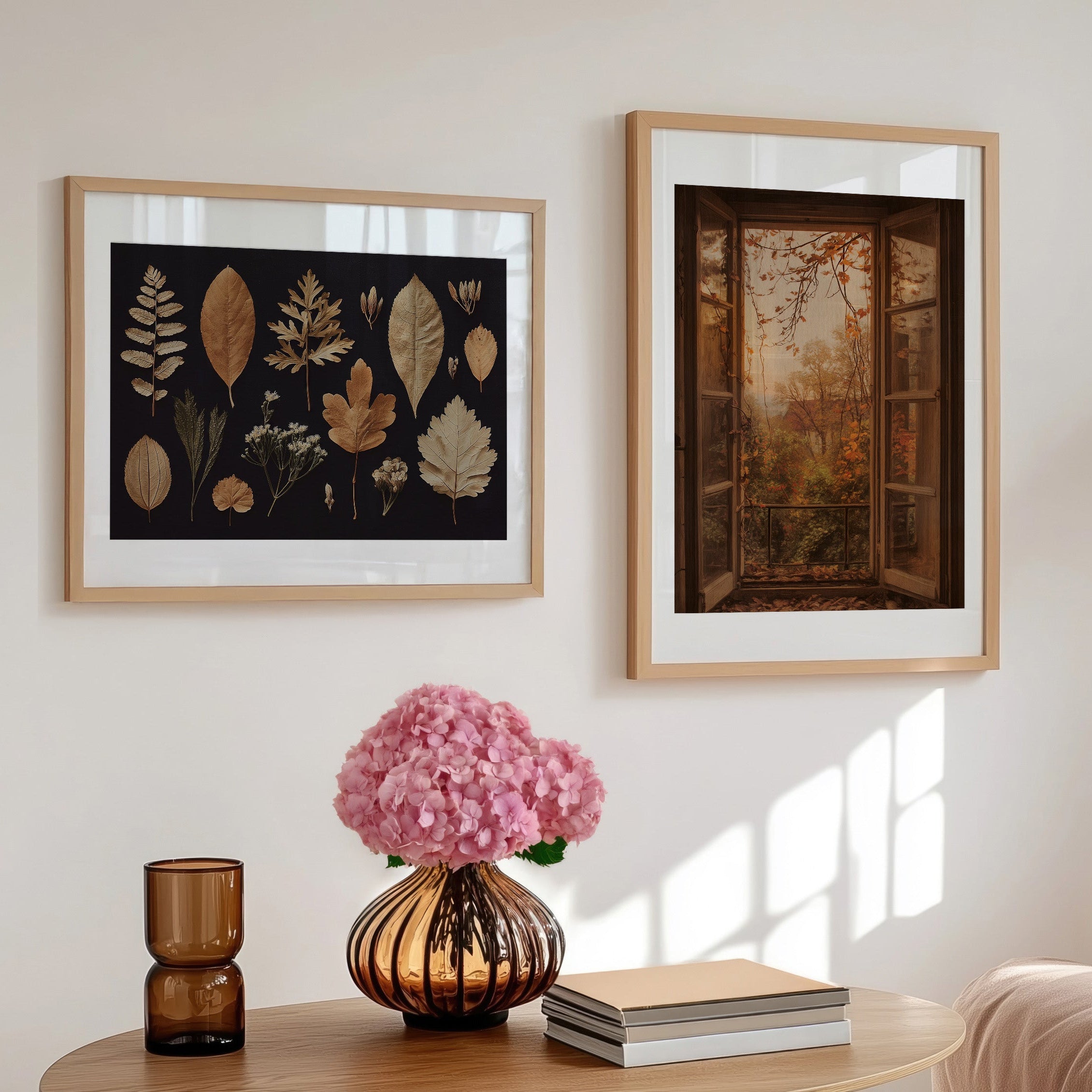 KUNSTDRUCK HERBSTBLÄTTER