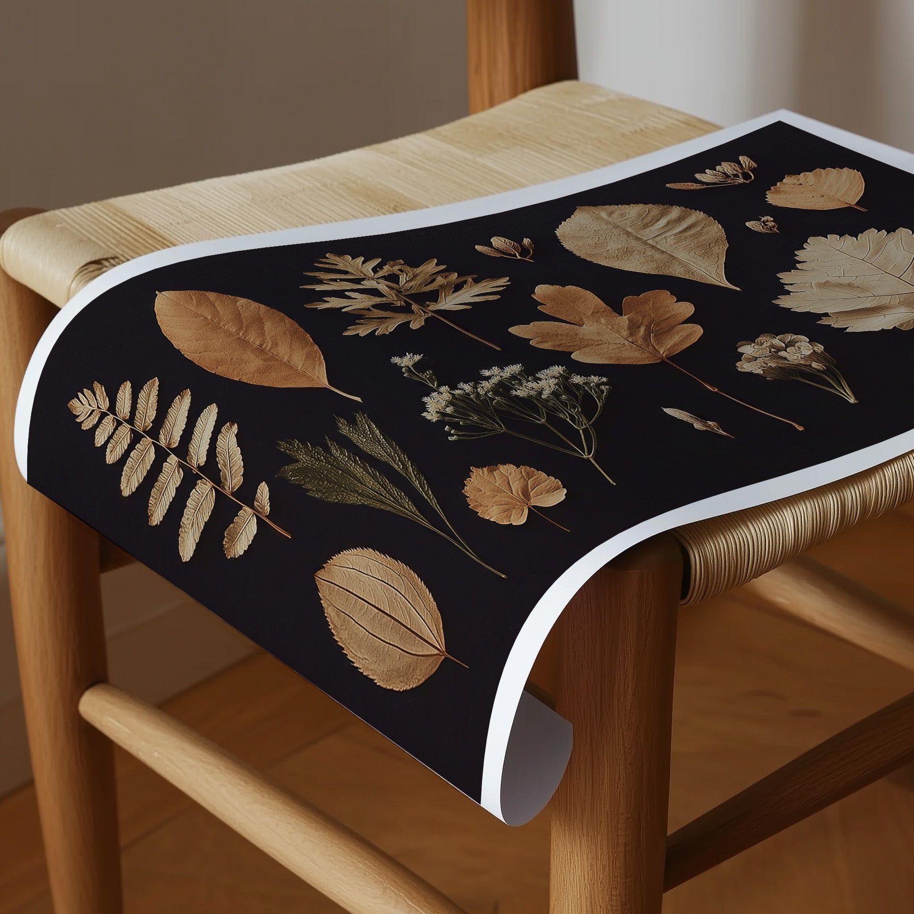 KUNSTDRUCK HERBSTBLÄTTER
