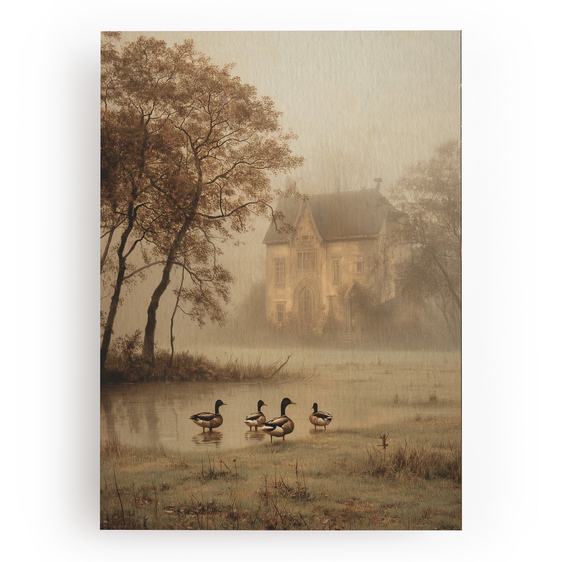 KUNSTDRUCK NEBELMORGEN