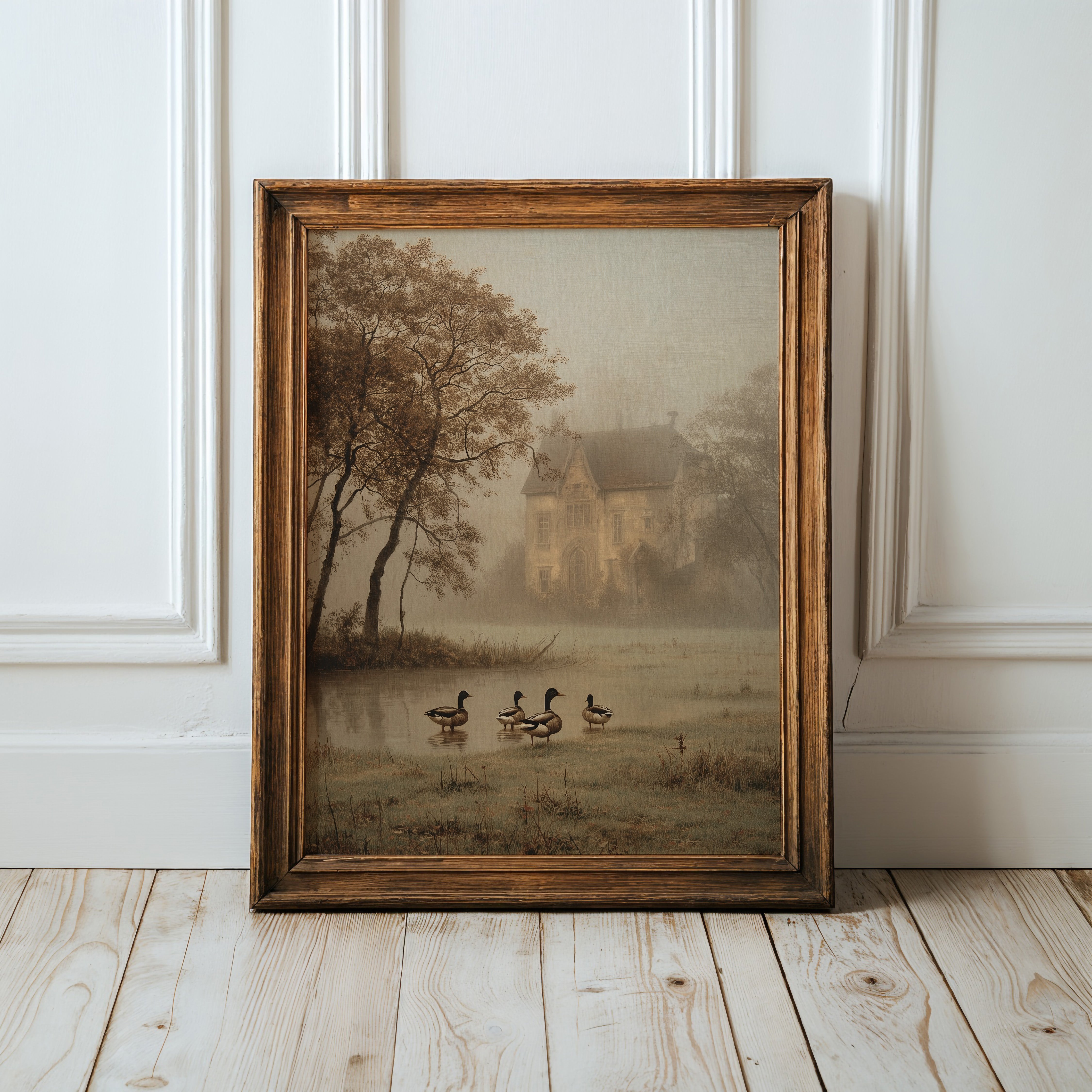 KUNSTDRUCK NEBELMORGEN