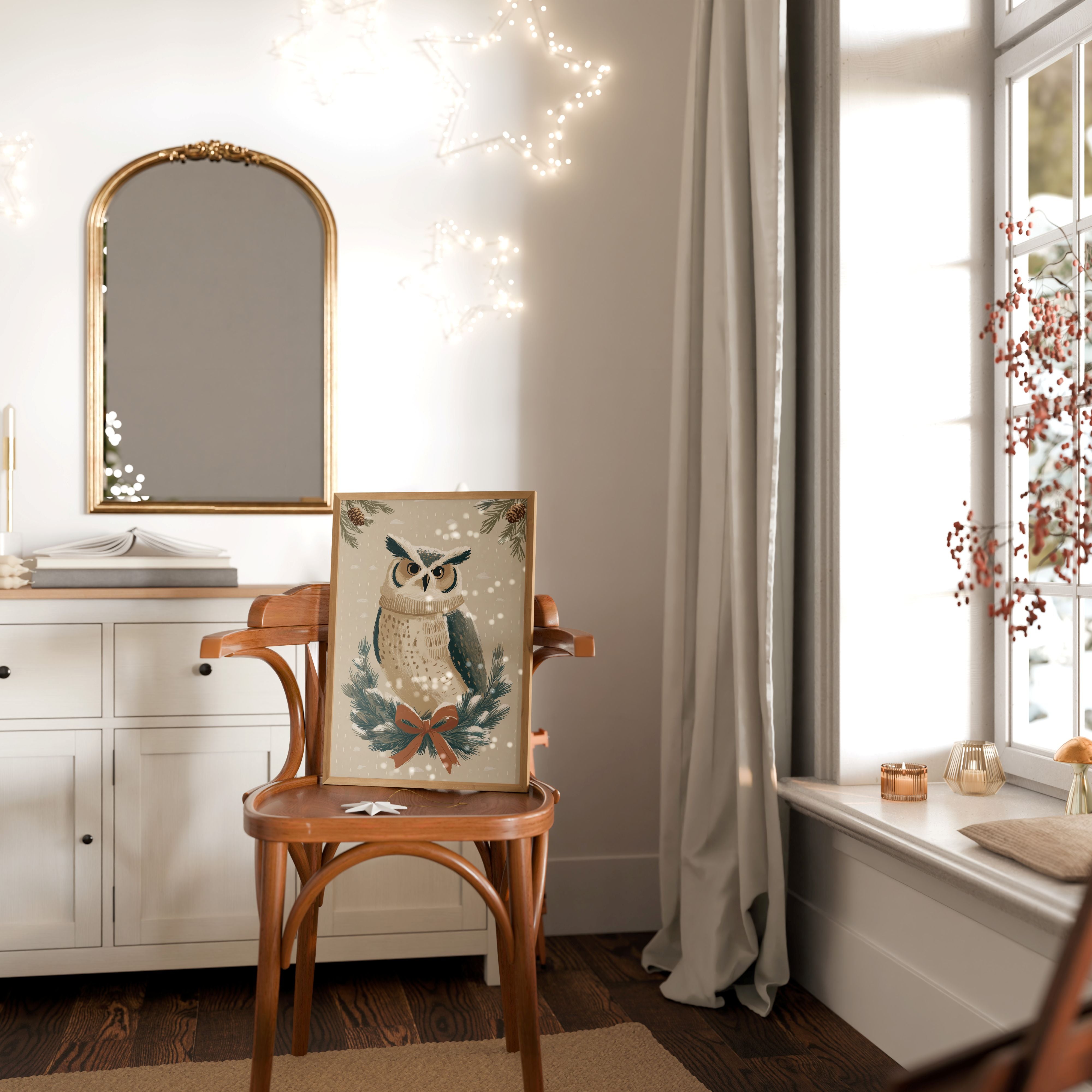 KUNSTDRUCK GROSSE WINTEREULE