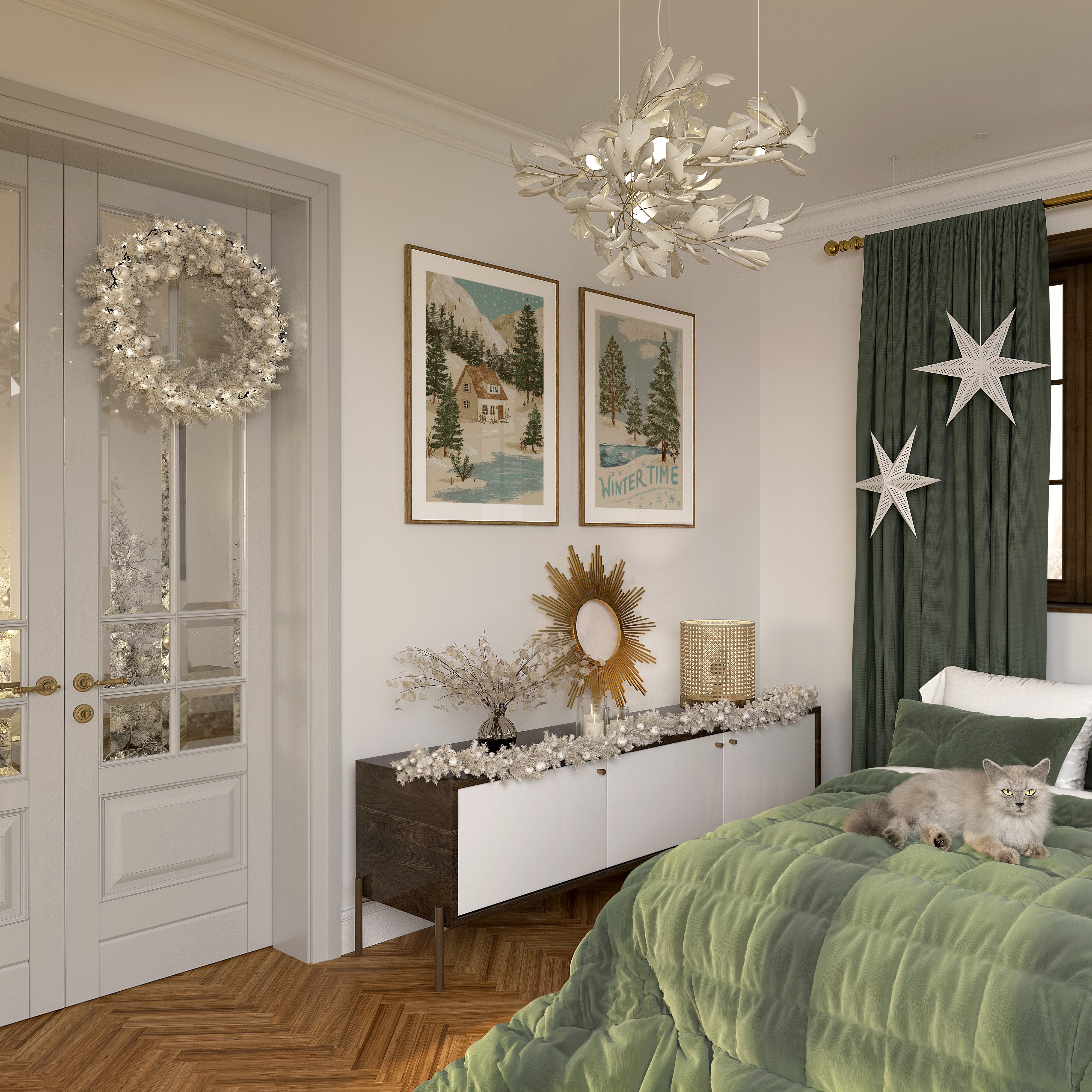 KUNSTDRUCK WINTERTIME