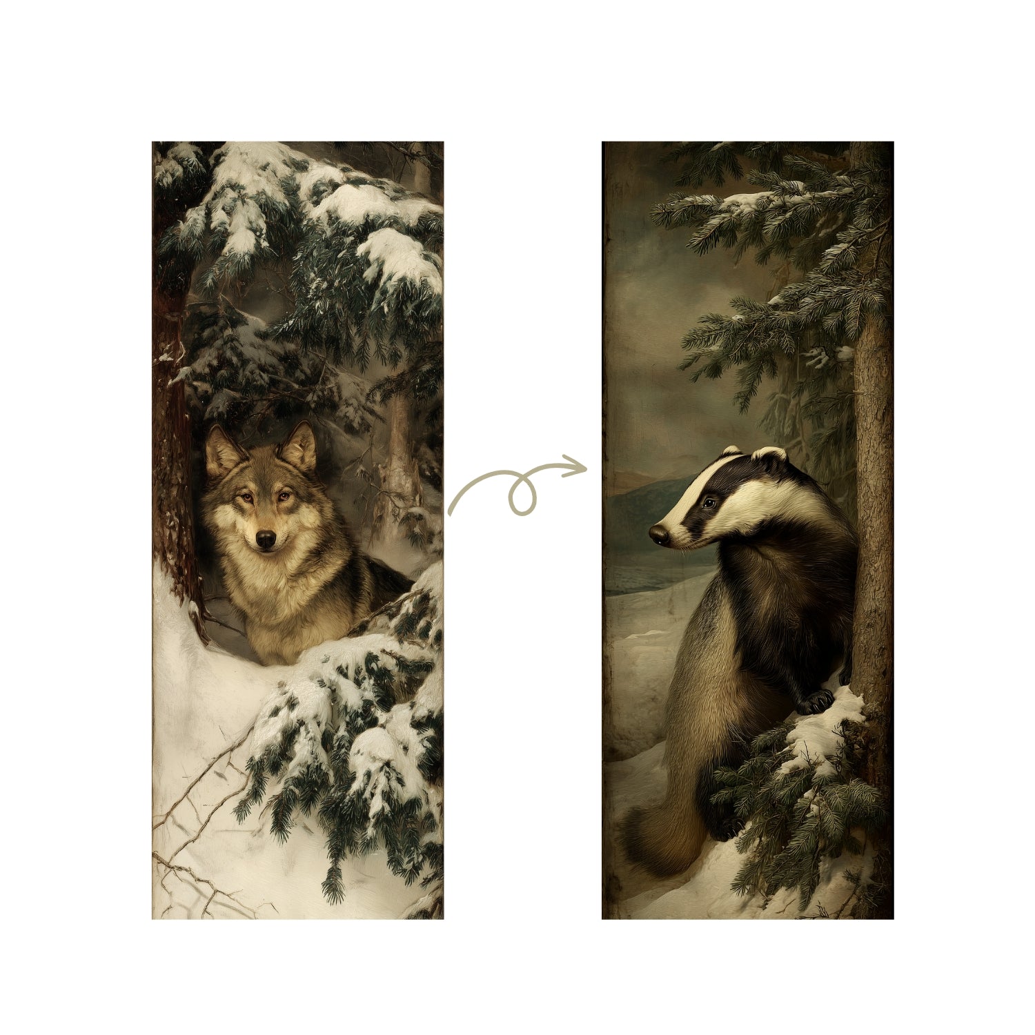 LESEZEICHEN-SET WINTER