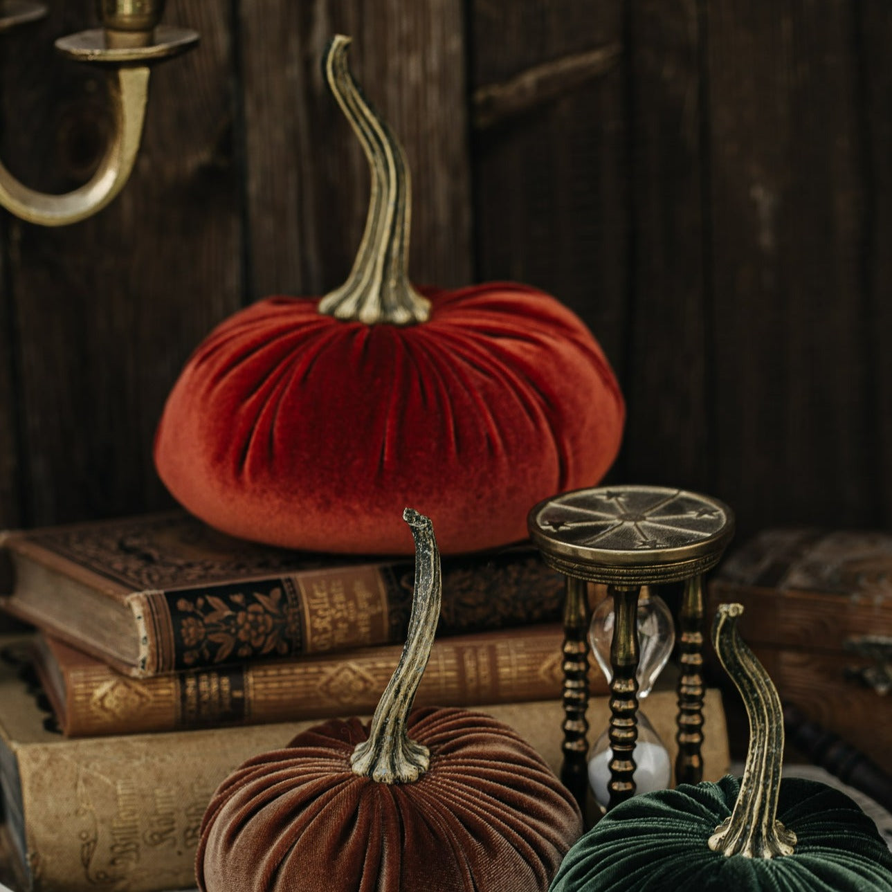 VELVET PUMPKIN ORANGE LARGE