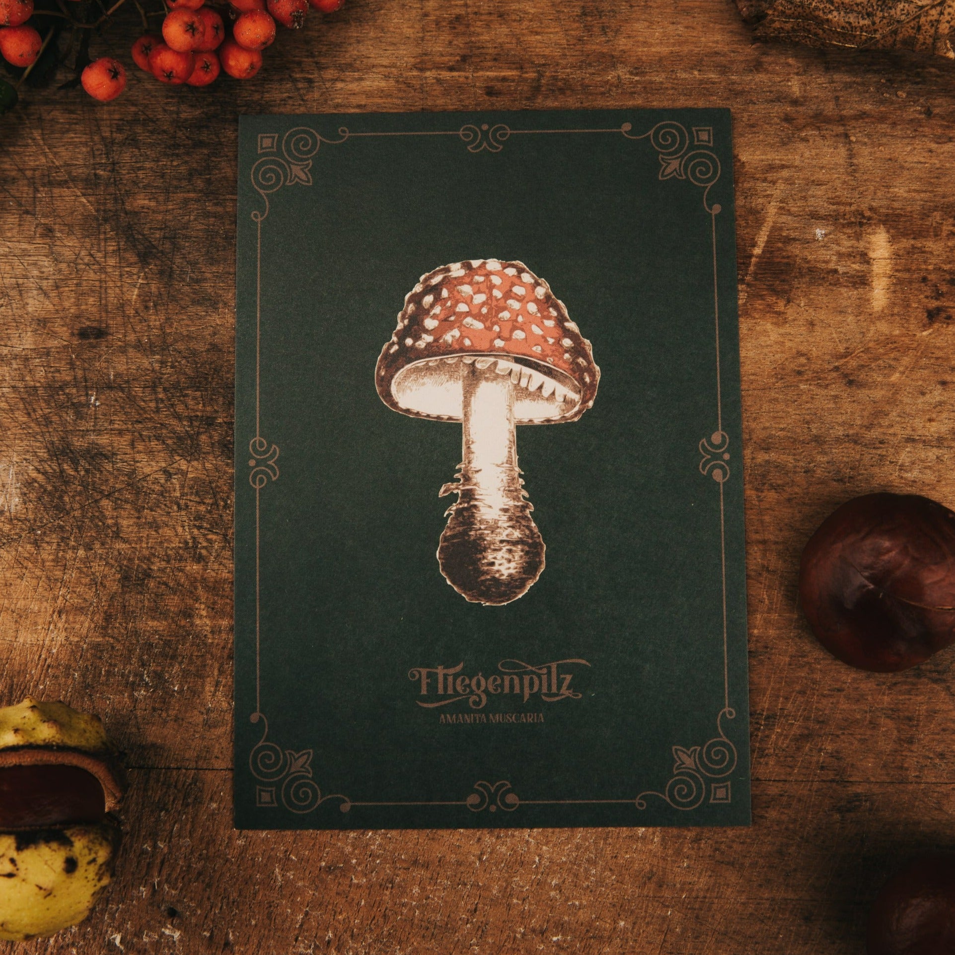 POSTCARD SET AUTUMN WHISPERS