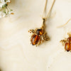 AMBER BEE PENDANT