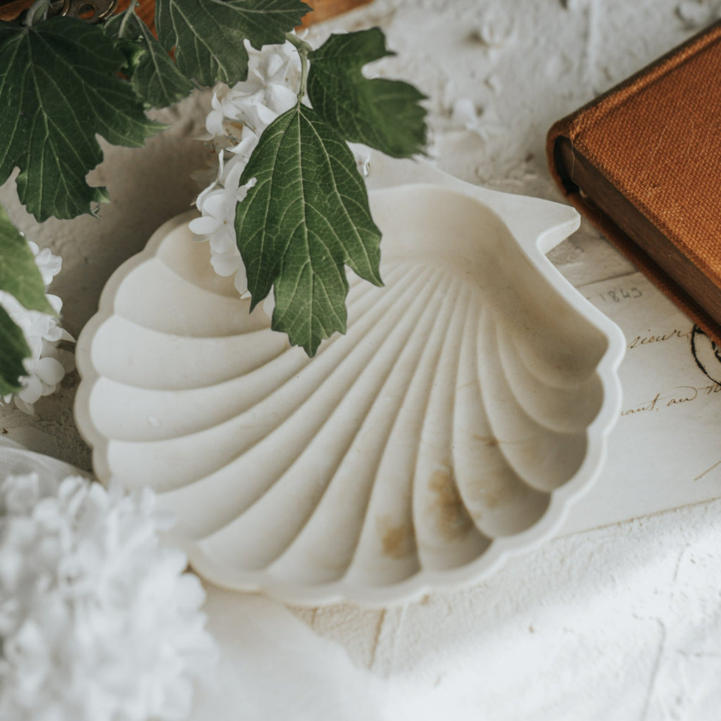 SCHMUCKSCHALE MUSCHEL VANILLA