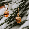 AMBER ACORN JEWELRY SET