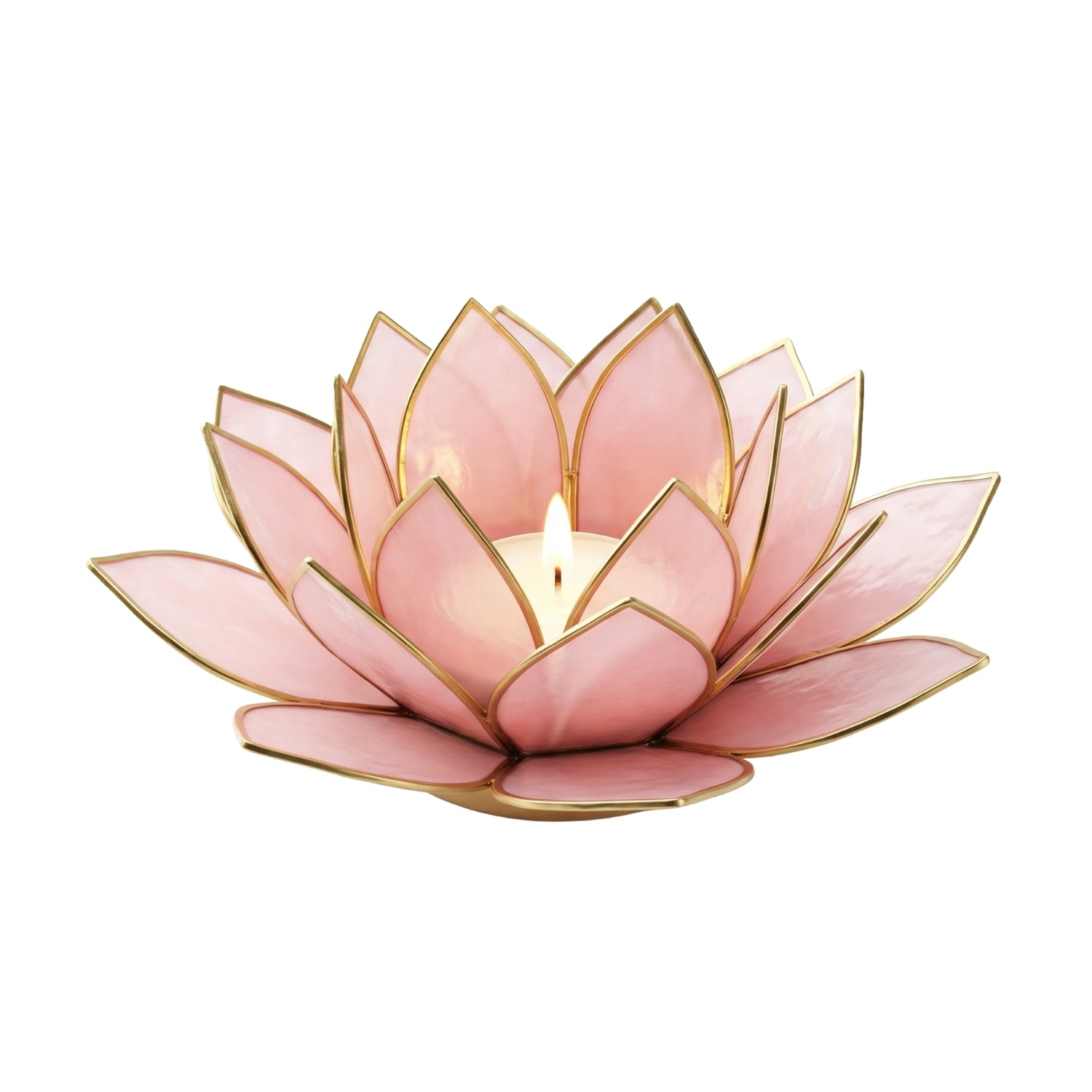 TEELICHTHALTER LOTUS ROSÈ