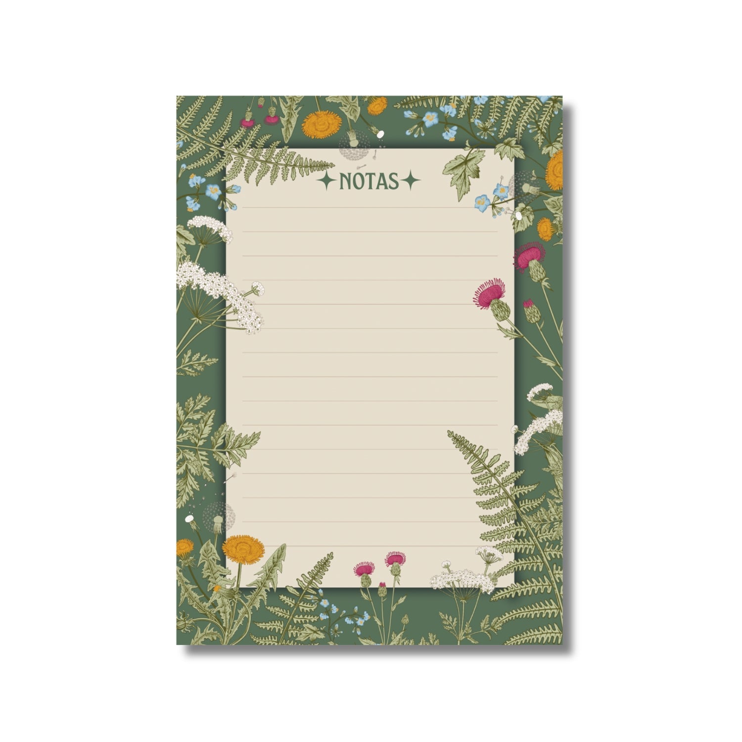 NOTIZBLOCK WILDBLUMENWIESE