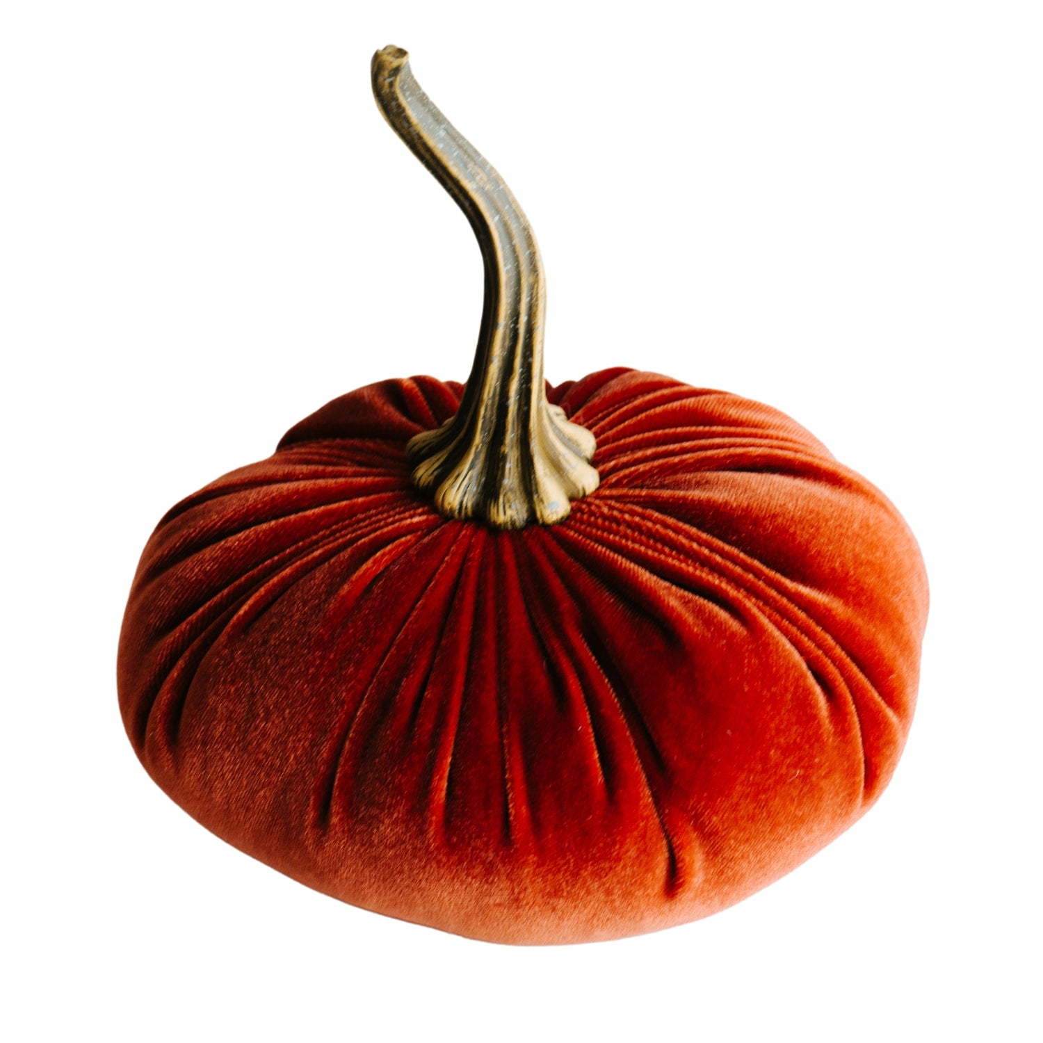 VELVET PUMPKIN ORANGE LARGE