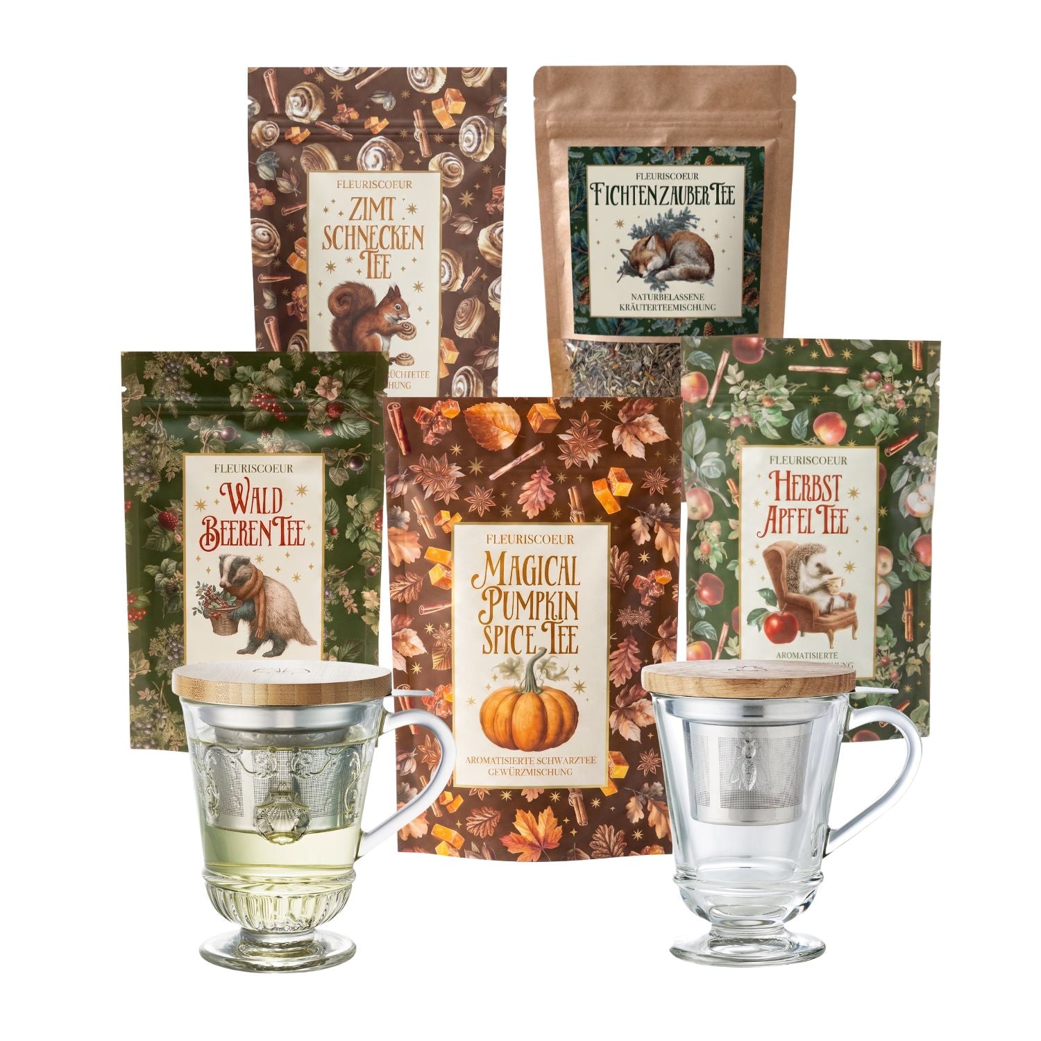 TEE-SET COZY AUTUMN GROSS - 5 SORTEN - 2TASSEN