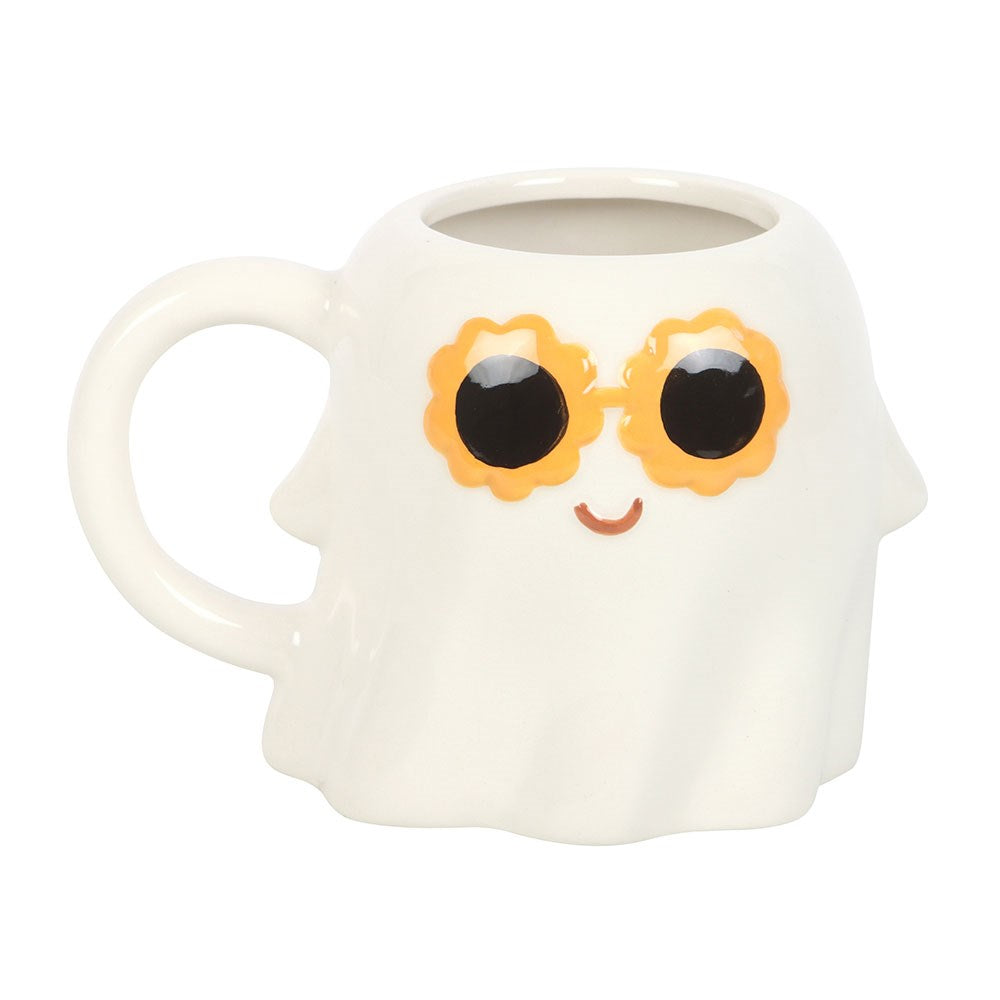 TASSE GEIST MIT SONNENBRILLE