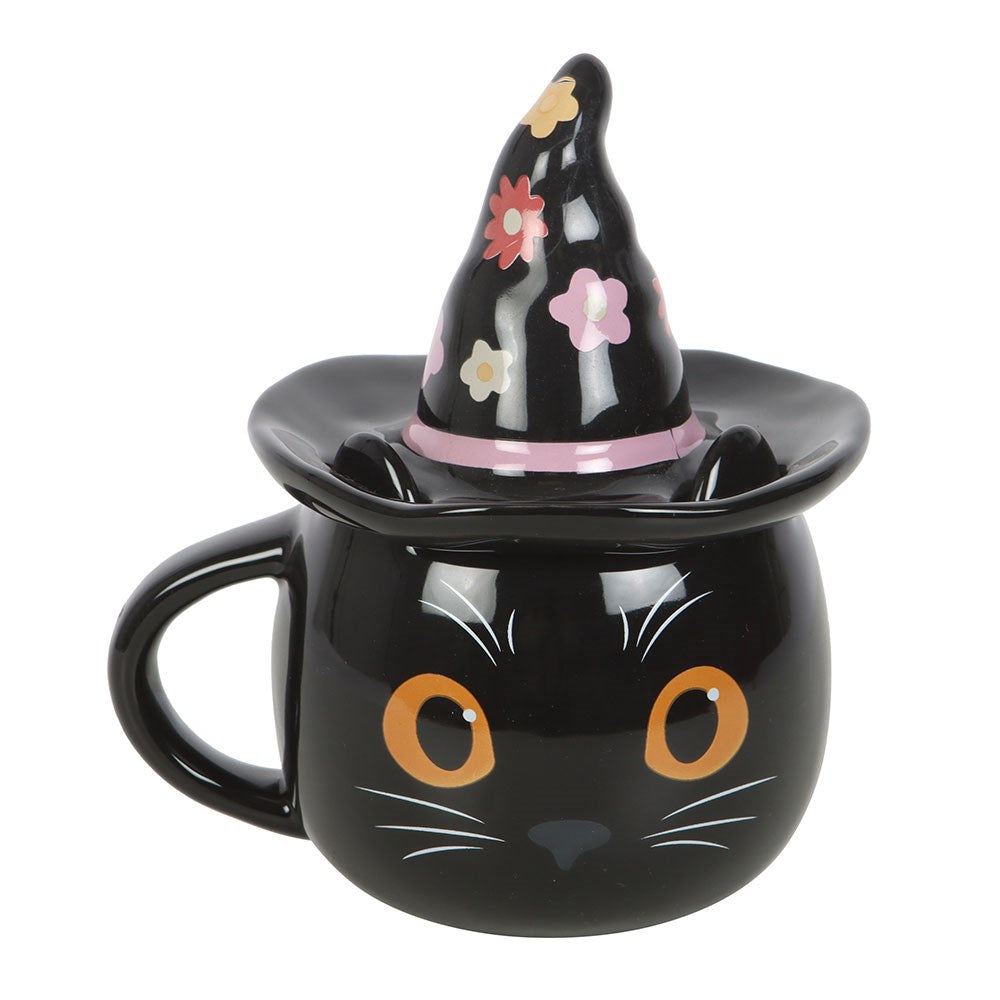 TASSE KATZE MIT ZAUBERHUT