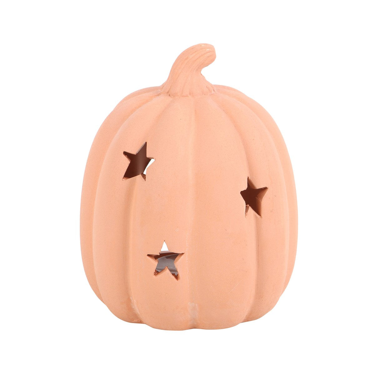 TERRACOTTA PUMPKIN STARS 