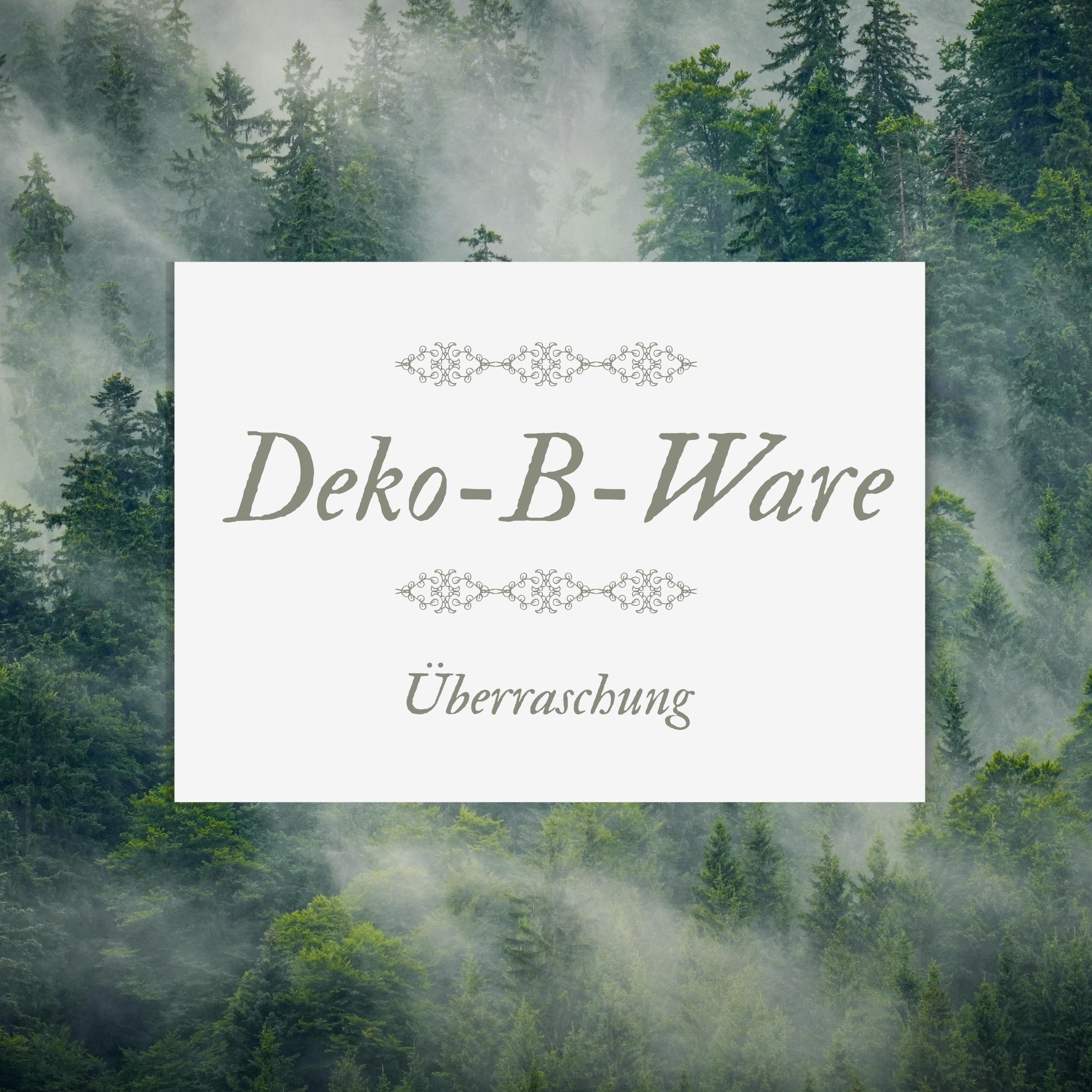 B-WARE DEKO ÜBERRASCHUNGSPRODUKT
