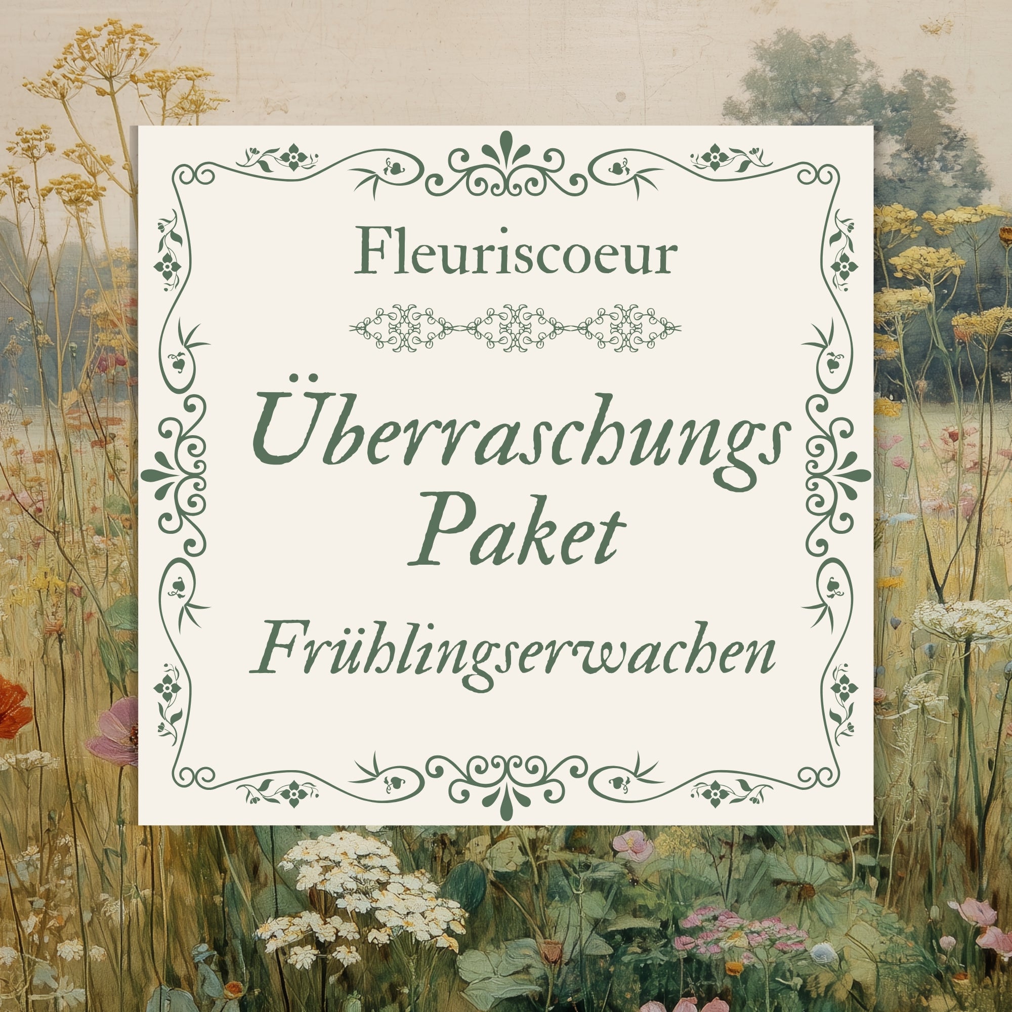 ÜBERRASCHUNGSPAKET FRÜHLINGSERWACHEN