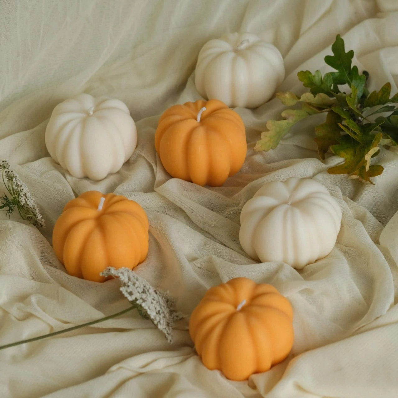 Pumpkin candle 