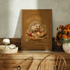 ART PRINT HEDGEHOG & APPLE PIE