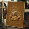 ART PRINT HEDGEHOG & APPLE PIE