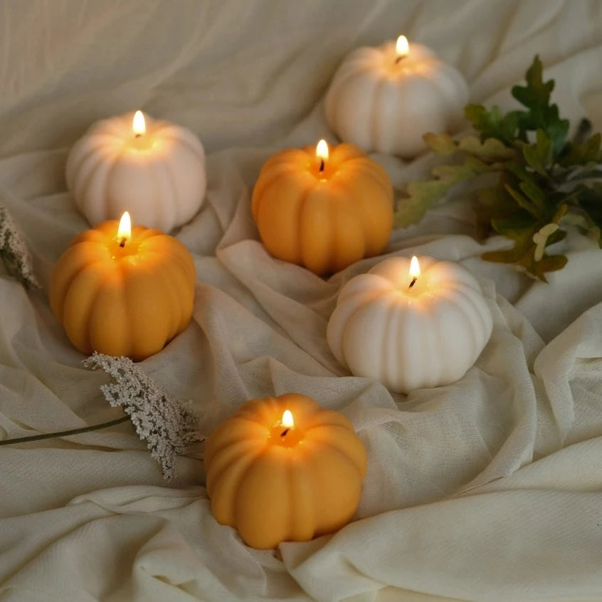 Pumpkin candle 