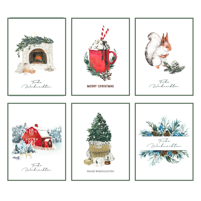 POSTCARD SET CHRISTMAS II