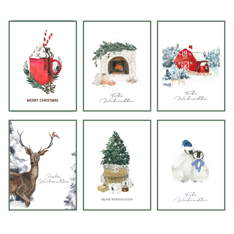 POSTCARD SET CHRISTMAS III