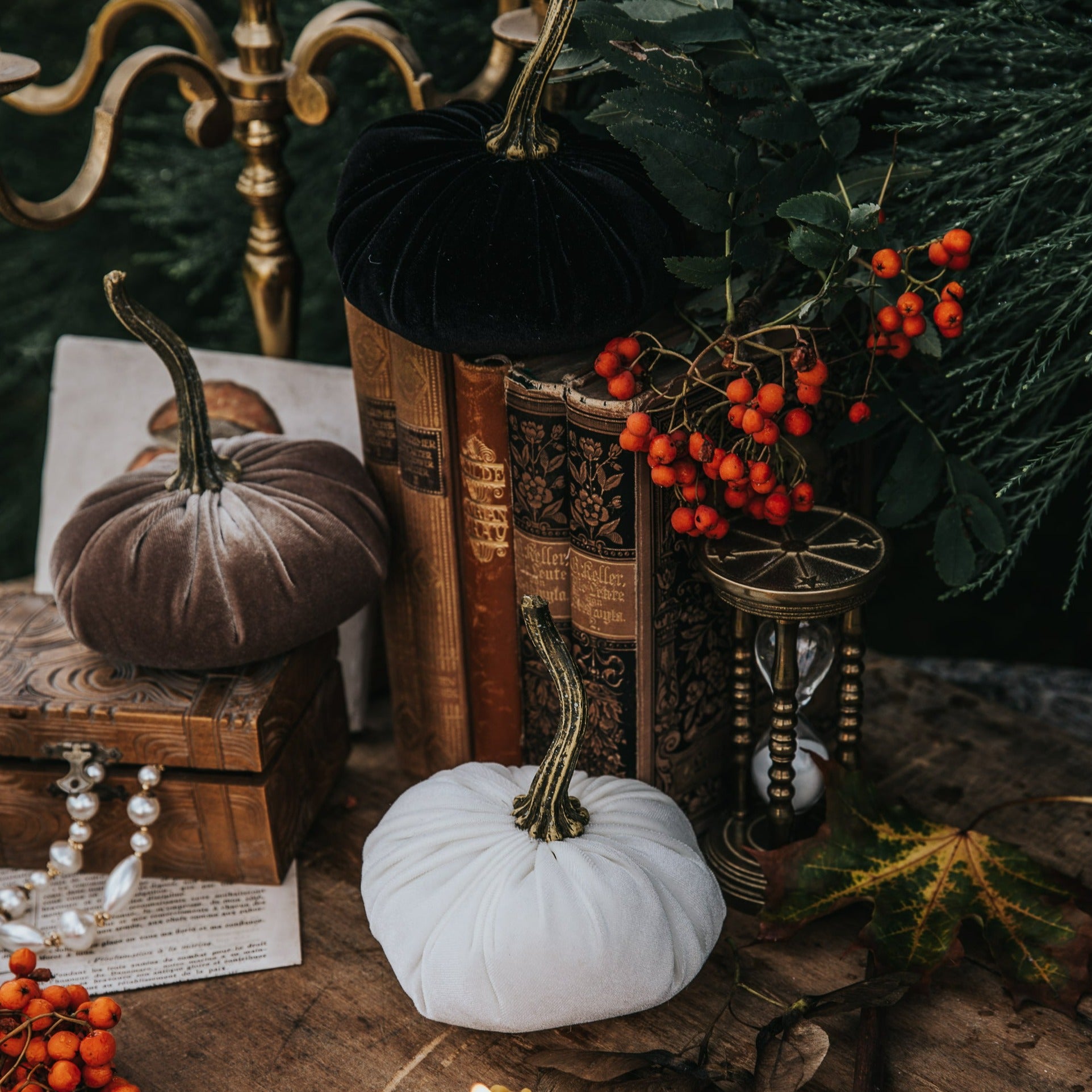 VELVET PUMPKIN TAUPE