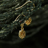 EARRINGS PINE CONES 