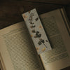 BOOKMARK PRESSED FLOWERS and LEAVES