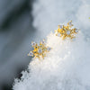 OHRSTECKER KLEINE SCHNEEFLOCKE