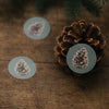 STICKER PINE CONES